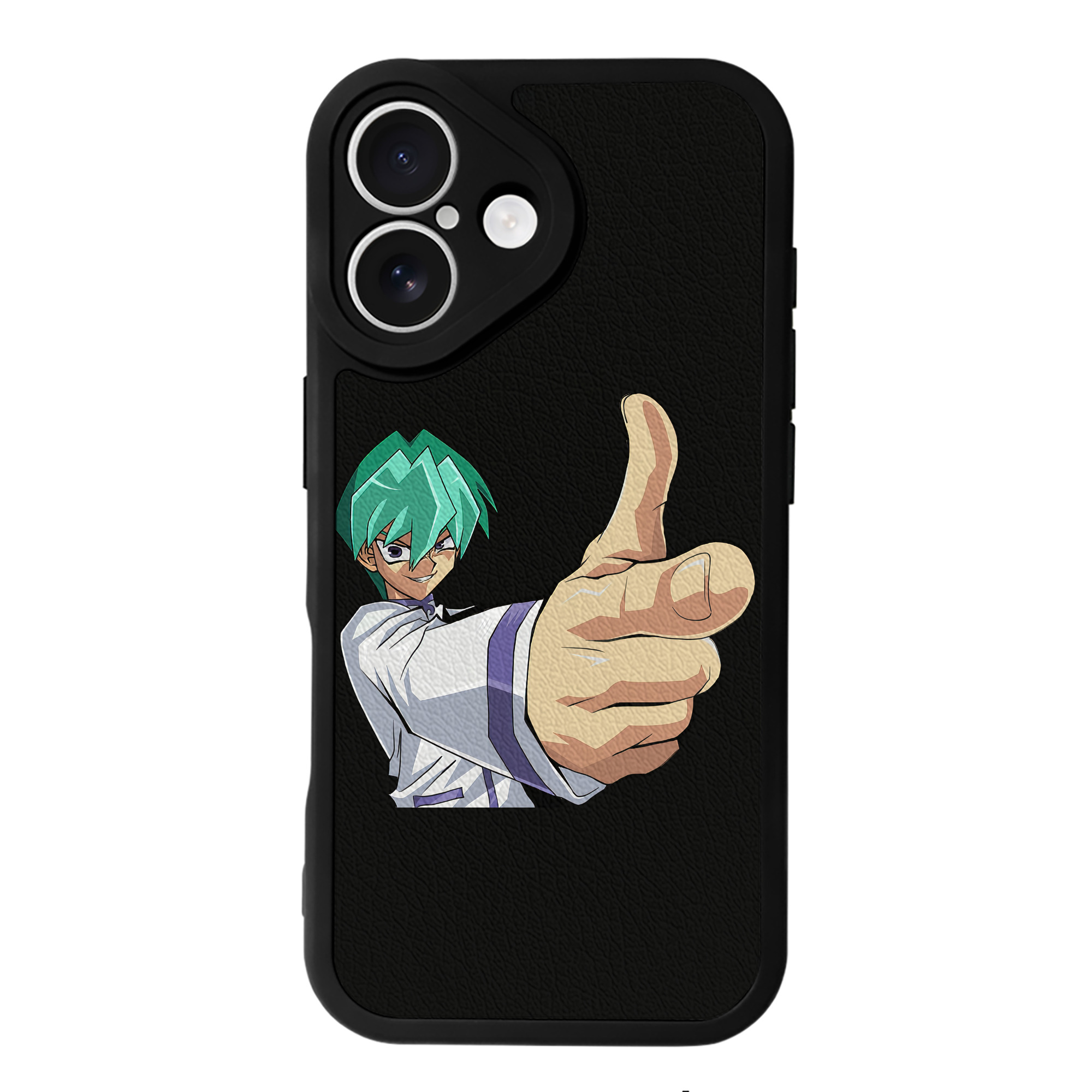 遊☆戯☆王 Yu-Gi-Oh! 【iPhone 16シリーズ対応】シリコンスマホケース（レザー調） 材質：シリコン